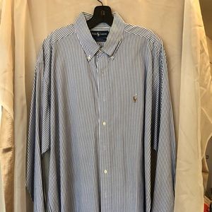 Ralph Lauren Polo Men’s Dress Shirt, Size: 17 x 35